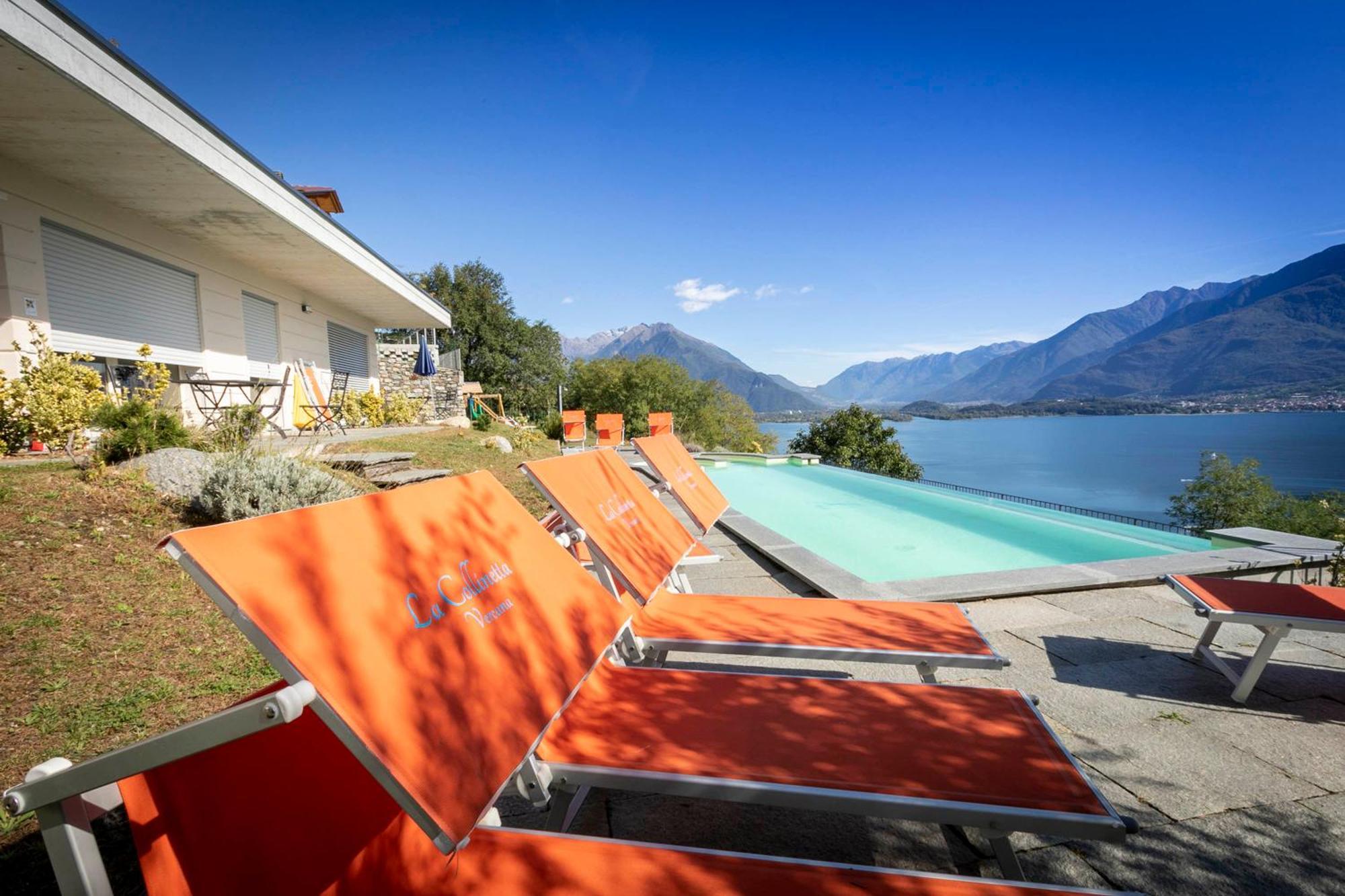 La Collinetta Apartments Vercana Luaran gambar